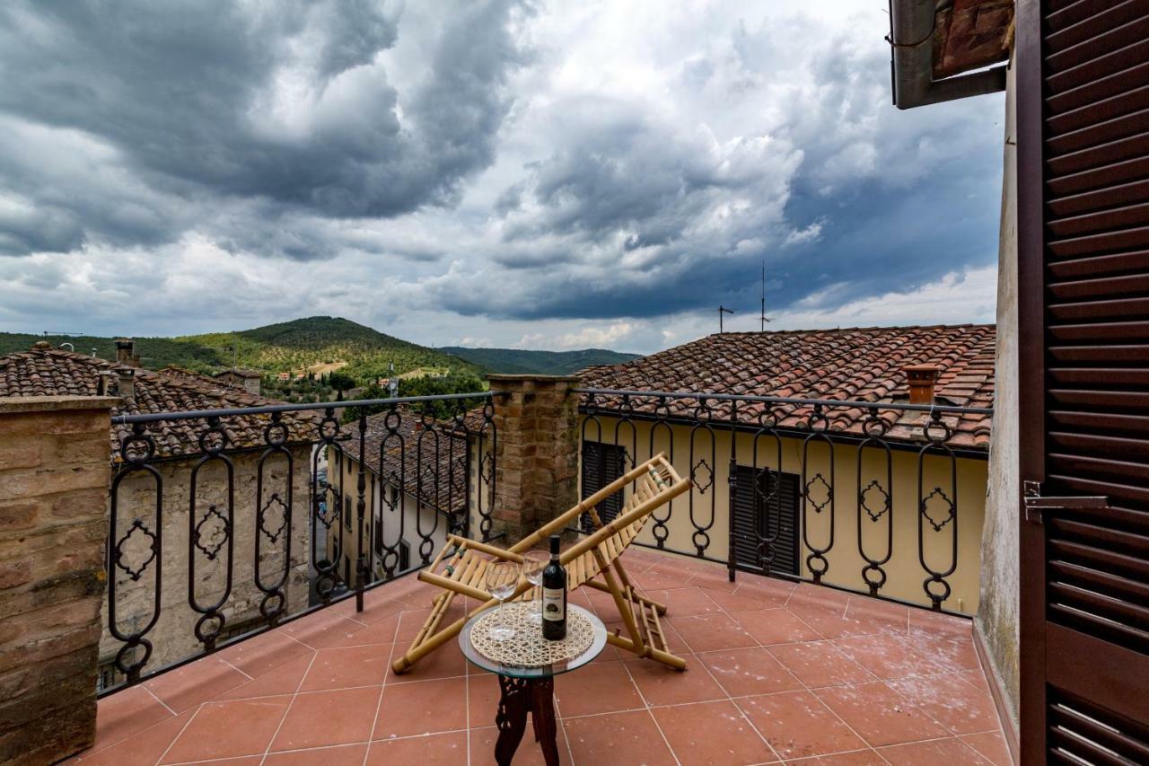 Art Rebus Tower In Tuscany Apartment Рада ин Кианти Екстериор снимка