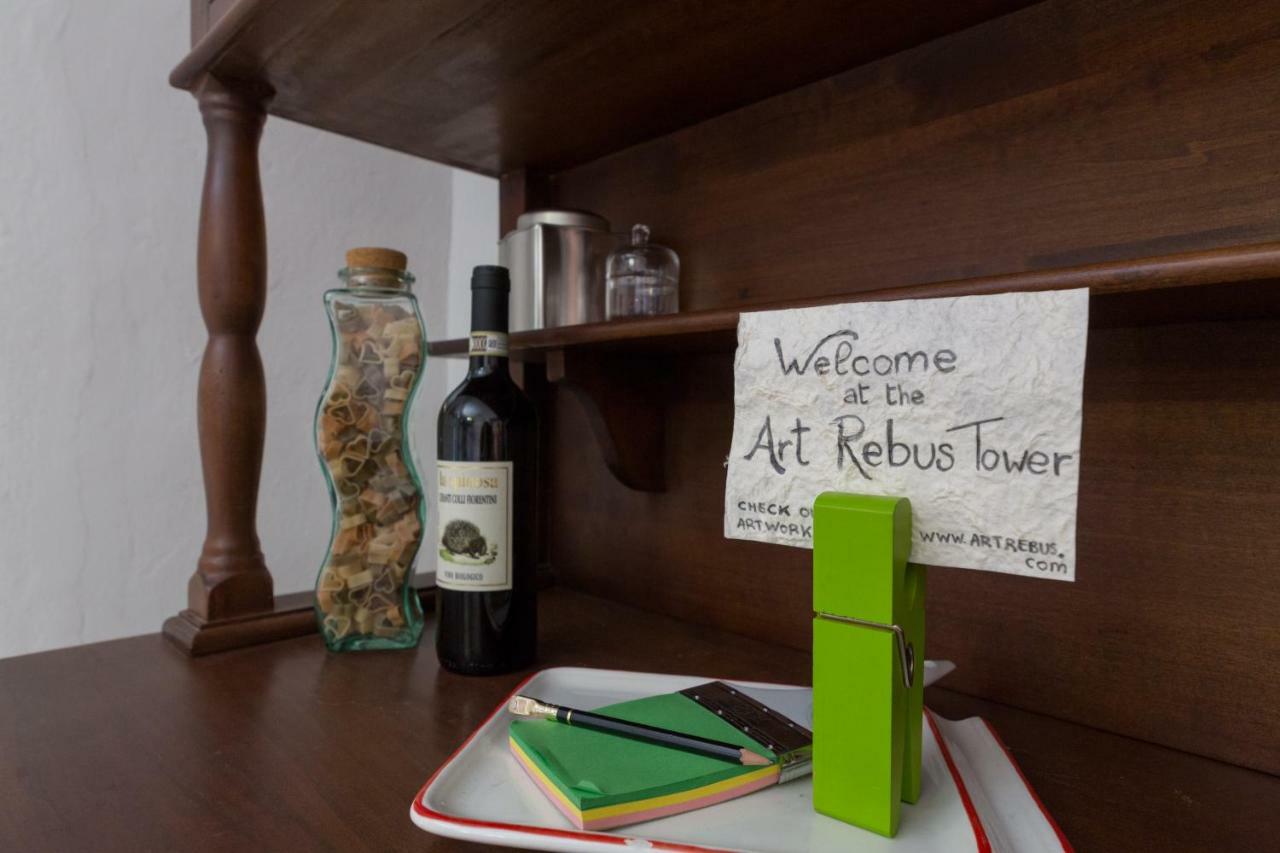 Art Rebus Tower In Tuscany Apartment Рада ин Кианти Екстериор снимка