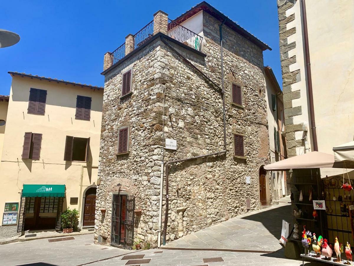 Art Rebus Tower In Tuscany Apartment Рада ин Кианти Екстериор снимка